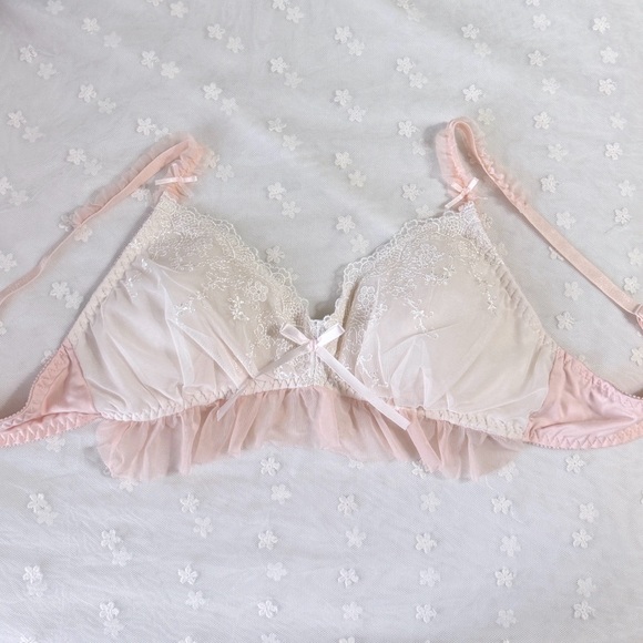 5 bras for $46! Cute Bow Ruffles Bralette Bra - Picture 4 of 8